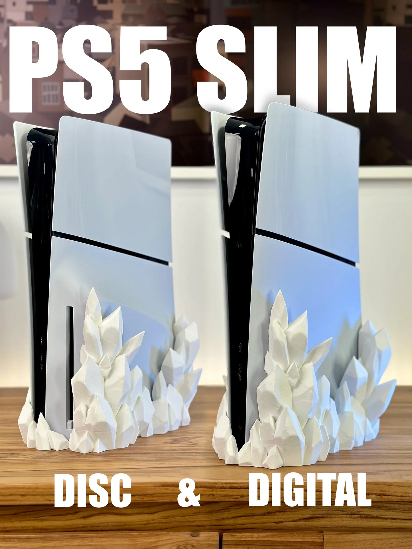 Crystal Stand - PS5 SLIM Compatible (Disc & Digital)