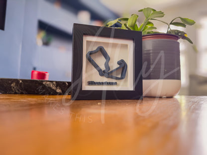 Silverstone Circuit Framed gift