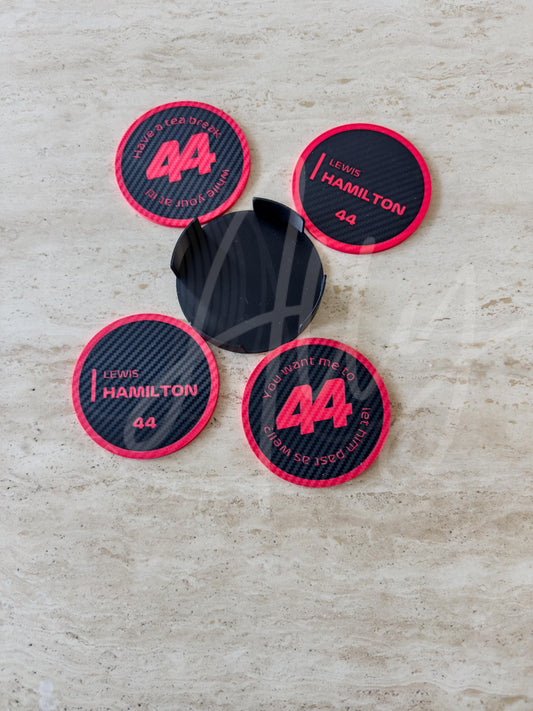 Racing Quote Coaster Set