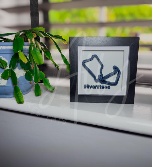 Silverstone Circuit Framed gift